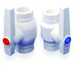 PLASTİK YARIMDÖVRİYYƏ VENTİL